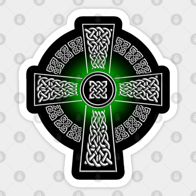 CELTIC CROSS 6 Sticker by GardenOfNightmares